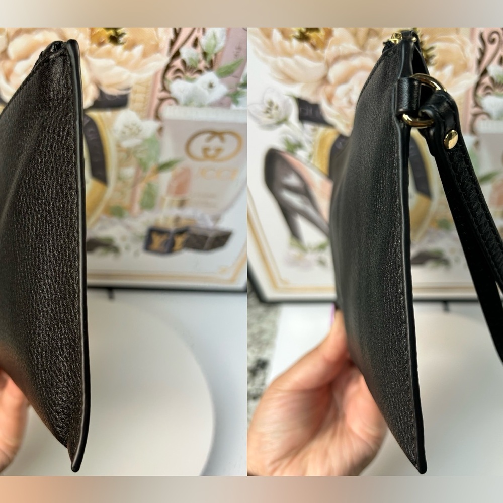 Michael Kors Large Pebble Leather Wristlet/Clutch 😍🖤 - Picture 15 of 17